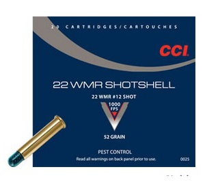 .22WMR CCI Shotshell (brokový)